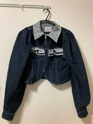 monepine 모네피네 데님 자켓 인디고 블루 M 사이즈
