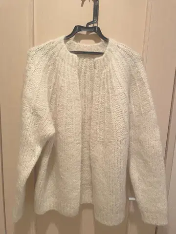 plage 모헤어 니트 가디건