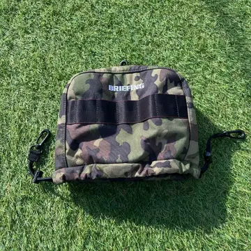 단종품 BRIEFING 카모플라쥬 아이언용 골프헤드커버 그린 카모