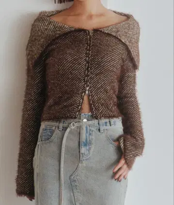 SLY SHAGGY STRIPE MG TOPS