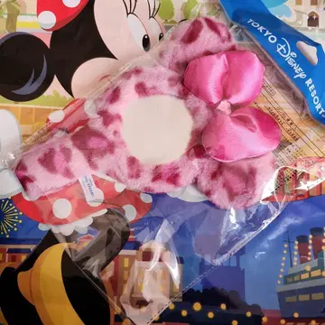 신상 디즈니 미니 레오파드 무늬 거울