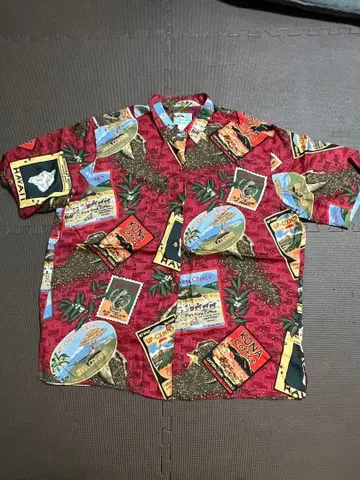 Reyn Spooner kona coffee 하와이안 셔츠