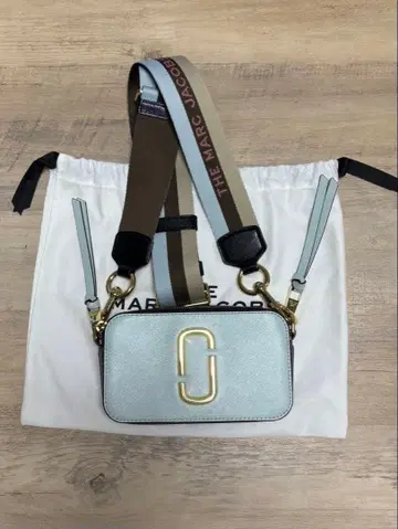 마크 제이콥스 라이트 블루 숄더백