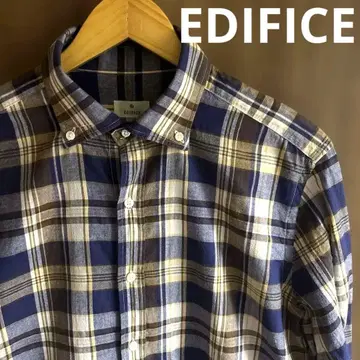 [ 귀여운 ] EDIFICE 에디피스 코튼 체크 셔츠