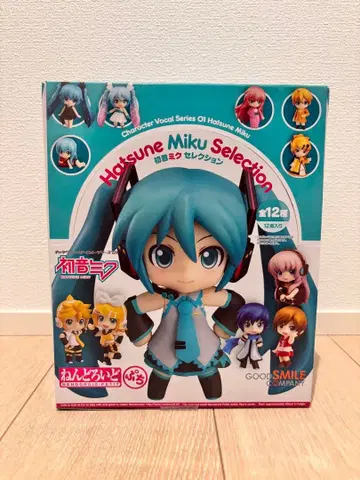 미사용 미개봉 새상품 하츠네 미쿠 넨도로이드 푸치 셀렉션