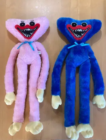 허기 워기 키시 미시 봉제 인형 2체 세트