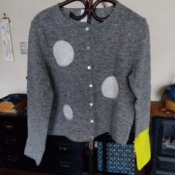 how to live 가디건 영국산 양모 새상품 미사용