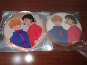 하나마루 100호 기념 그라테 아크릴 코스터 세트 사과의 열매 형제 실격