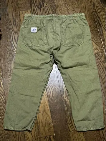 LEE 이지 베이커 크롭 팬츠 L 사이즈 LM5932 올리브