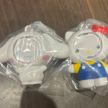 산리오 캐릭터즈 사진 프레임 마스코트 키티 & 시나몬 2개 세트