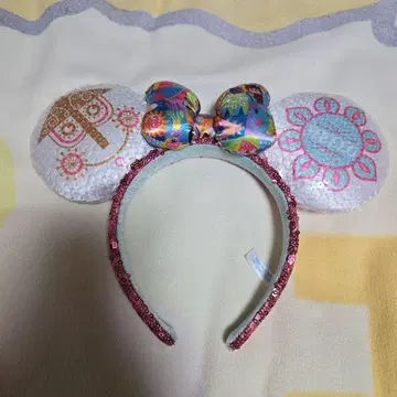 디즈니 머리띠 이츠 어 스몰 월드