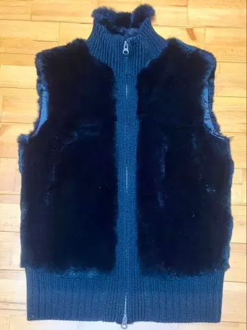 theory 블랙 퍼 니트 베스트 사이즈 2