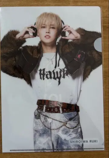 JO1 HIMP 라쿠텐 클리어 파일 시로이와 루키