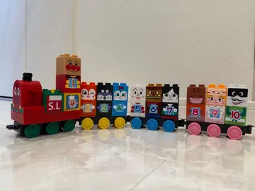 SALE 블록라보 호빵맨 SL맨과 123! 숫자 블록 세트