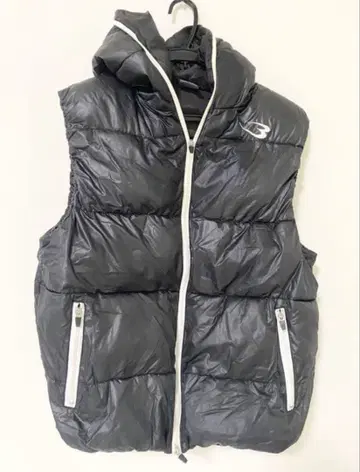 [ BodyMaker ] 새상품급 블랙 다운 베스트 XL