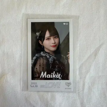 이코러브 사사키 마이카짱 미니 포토카드 레어