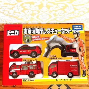 미개봉 새상품 토미카 도쿄 소방청 레스큐 세트