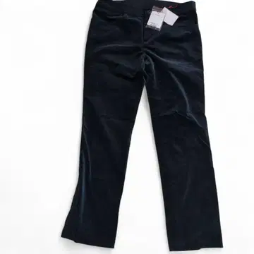 휴먼 우먼 미사용품 택 포함 네이비 테이퍼드 팬츠