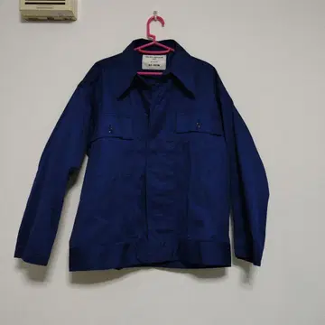 미군 호스피탈/메디컬 자켓 블루 M 실측치수 L