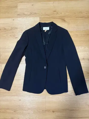 UNTITLED 네이비 테일러드 자켓