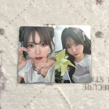 Liyuu DreamLy 트레이딩 카드 2점