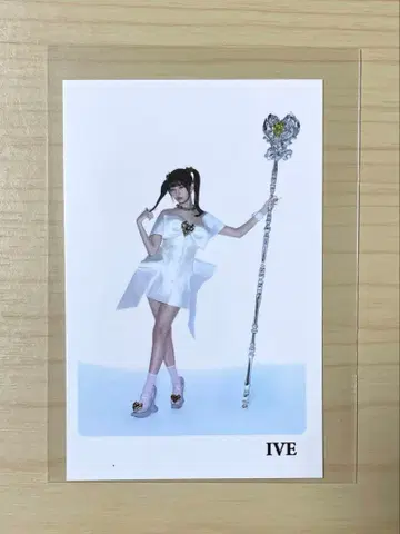IVE 아이브 포토 메시지 카드 레이 REI 레이