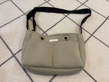 BARNYARDSTORM 숄더백 그레이 포켓 부착 경량 백