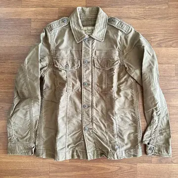 [ ABERCROMBIE ] 밀리터리 자켓 M 사이즈 카키