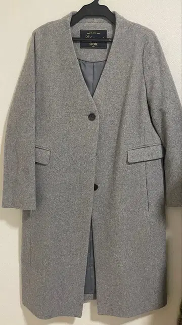 SLOBE IENA 노카라 롱 코트