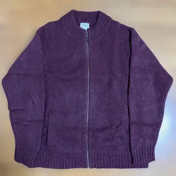 L.L.Bean 엘엘빈 풀 집업 니트 울 가디건 스웨터
