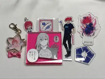 블루 록 치기리 효마 아크릴 스탠드 & 키링 세트