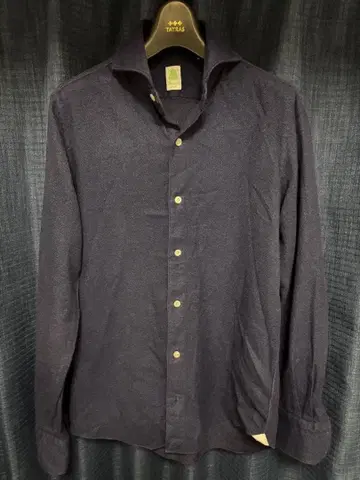 Finamore / 미기모 / 다크 네이비 / 셔츠