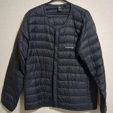 몽벨 다운 자켓 M 블랙
