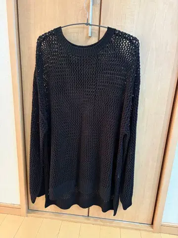 블랙 메쉬 상의 LL~3L