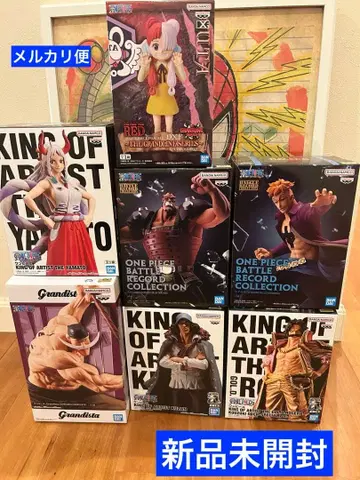 원피스 피규어 컬렉션 7체 세트 야마토 로저 우타 쿠잔