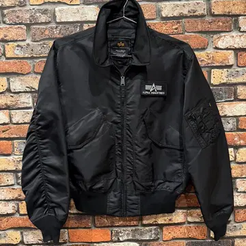 [ 새상품급 ] 알파사 플라이트 자켓 밀리터리 자켓 CWU45P 블랙
