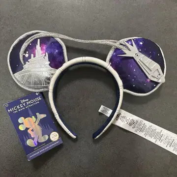 디즈니 해외 머리띠 스페이스 마운틴 50주년