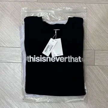 thisisneverthat 맨투맨 블랙