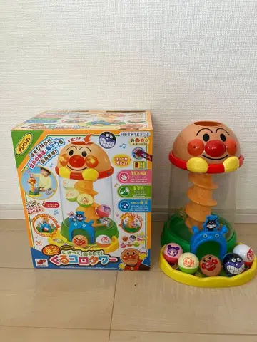 호빵맨 쥐고! 떨어뜨리고! 굴러가는 타워