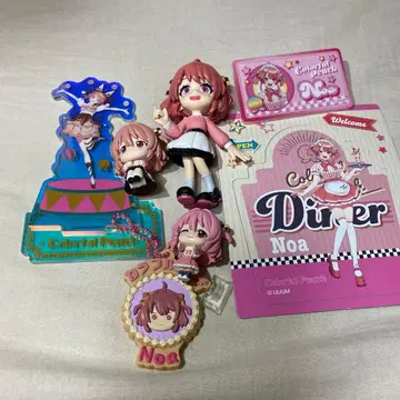 컬러풀 피치 노아 피규어 외 세트