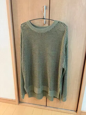 올리브색 메쉬 상의 LL-3L