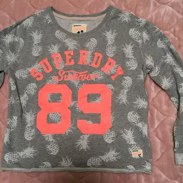 Superdry 극도 건조 (하세요) 트레이닝복 파인애플 패턴