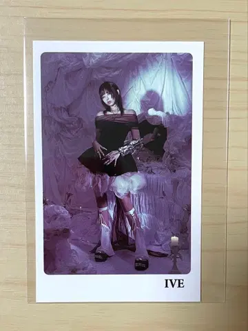 IVE 아이브 포토 메시지 카드 레이 REI 레이