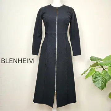 BLENHEIM 브렌헤임 롱 코트 롱 원피스 긴팔 블랙