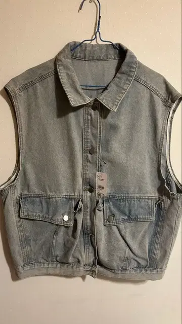 Gorge 라이트 블루 데님 베스트