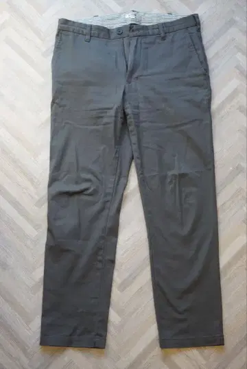 [ 치노 팬츠 ] Relation 차콜 L 인심 72 시착만 한 상품