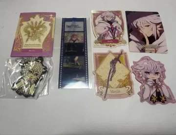 FGO 마린 필름 프레임풍 북마커 스티커 러버 스트랩