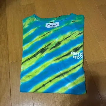 MAN WITH A MISSION 타이 다이 티셔츠