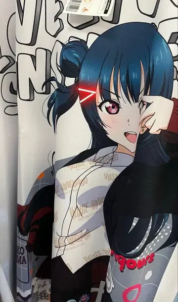 러브 라이브 선샤인 츠시마 요시코 그래픽 T셔츠 빌리지 뱅가드