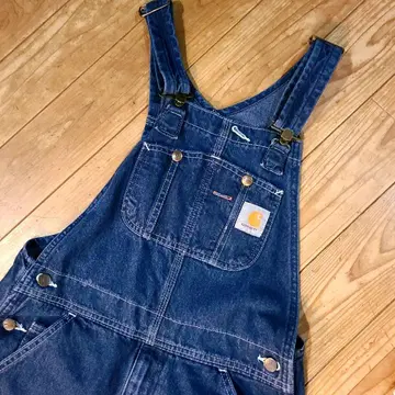 Carhartt 데님 오버롤